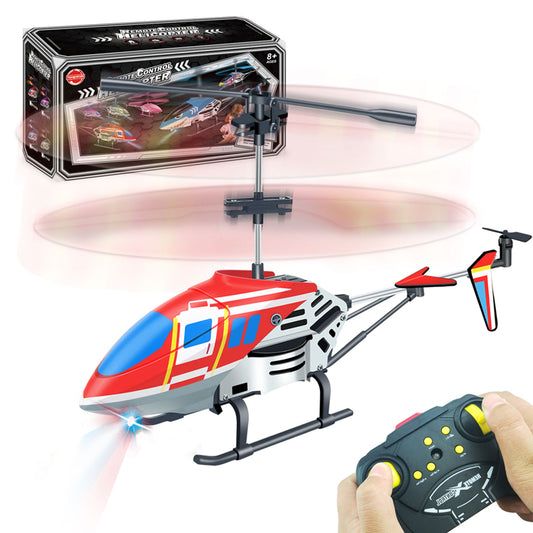 3.5-channel alloy drop-resistant remote control helicopter childrens toy wireless aircraft model